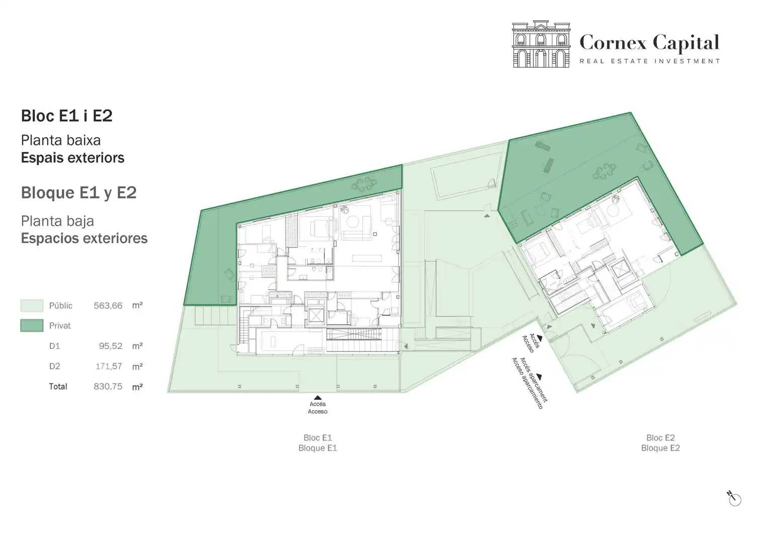 Flat for sale in Barcelona  with Air Conditioner, Heating and Private garden