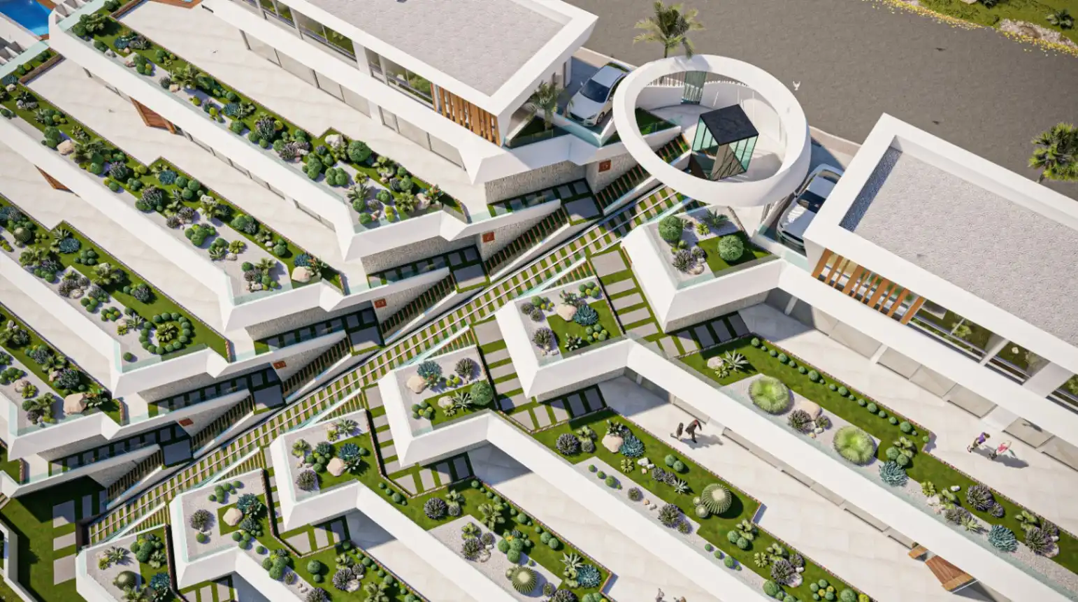 Vista exterior de Apartament en venda en Altea amb Aire condicionat, Calefacció i Jardí privat