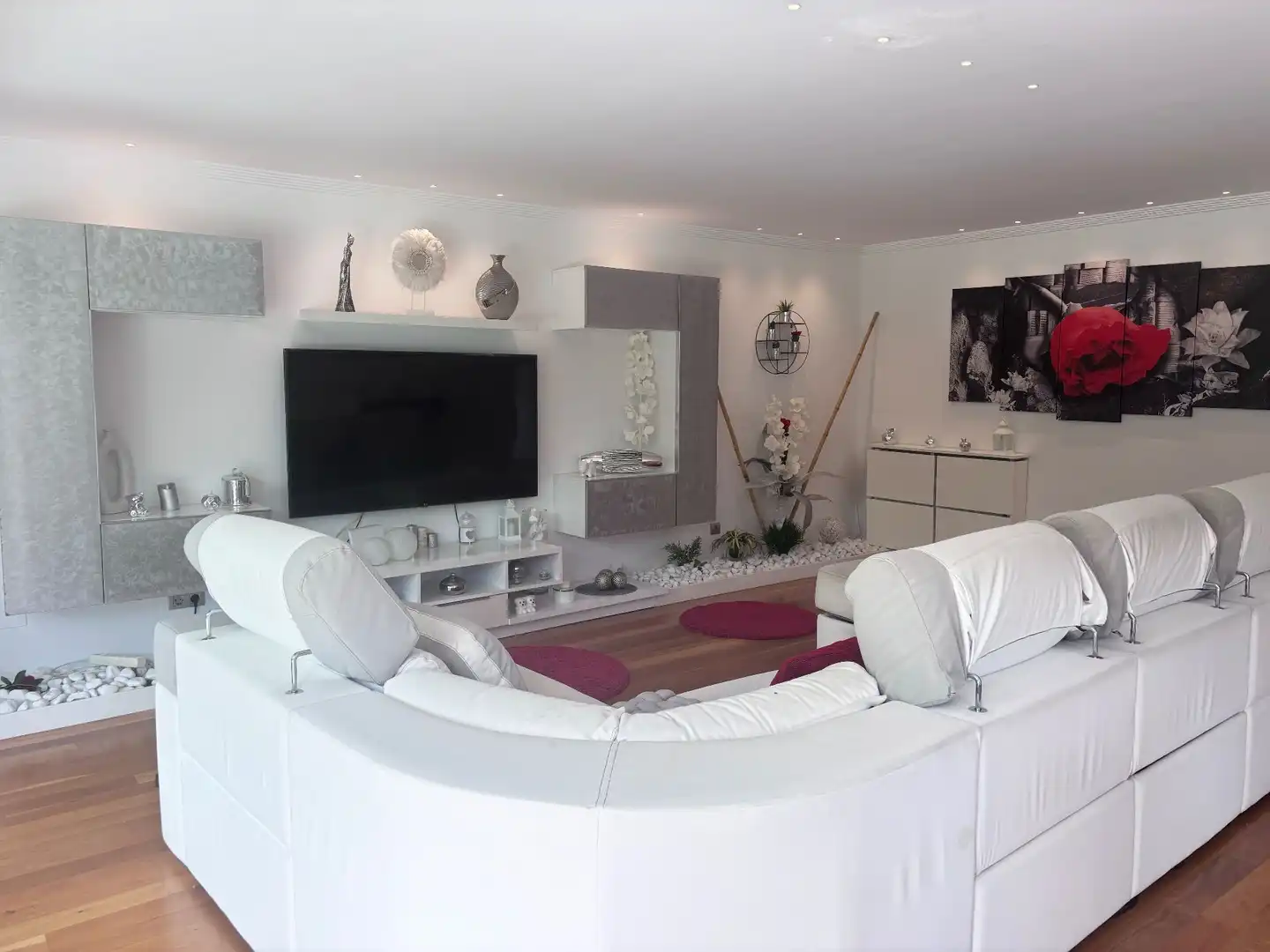 Sala de estar de Casa o chalet en venta en Hondarribia con Calefacción, Jardín privado y Terraza