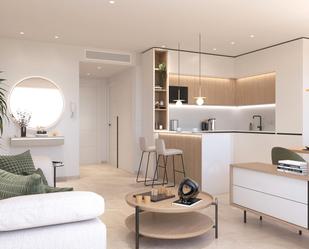 Sala d'estar de Apartament en venda en Torrevieja amb Jardí privat, Terrassa i Piscina comunitària