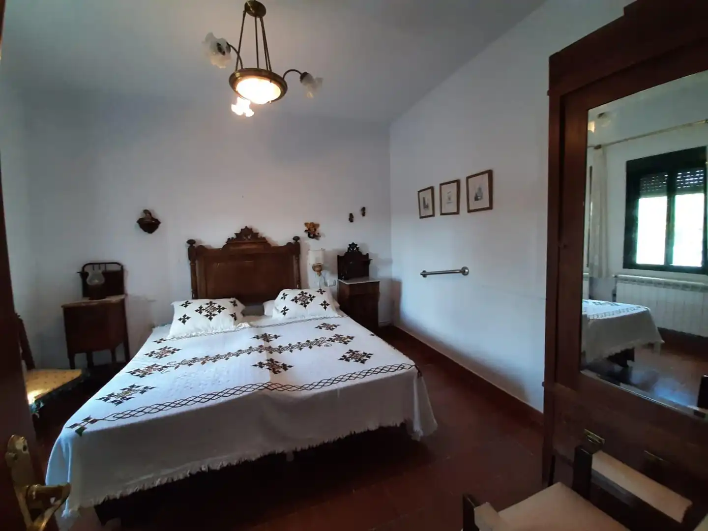 Bedroom of Houses for sale in Ceclavín  with Air Conditioner, Heating and Private garden