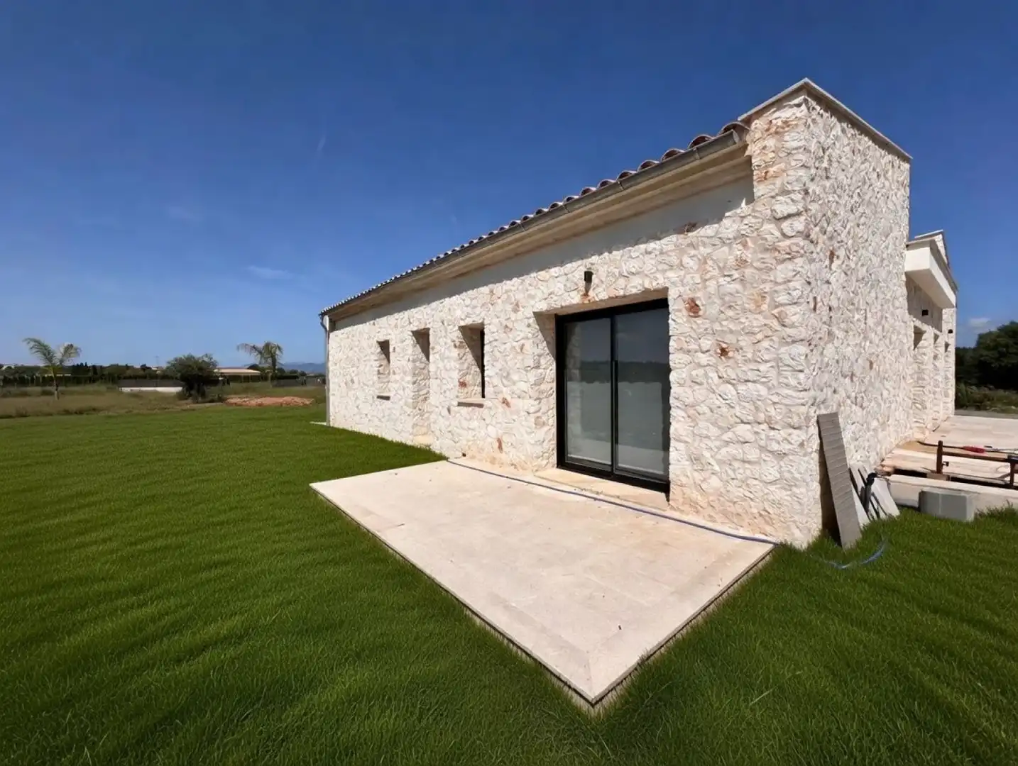 Vista exterior de Casa o chalet de alquiler en Muro con Aire acondicionado, Calefacción y Jardín privado