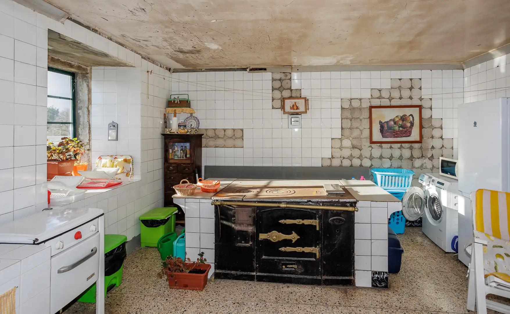 Cocina de Casa o chalet en venta en Lugo con Jardín privado, Terraza y Amueblado