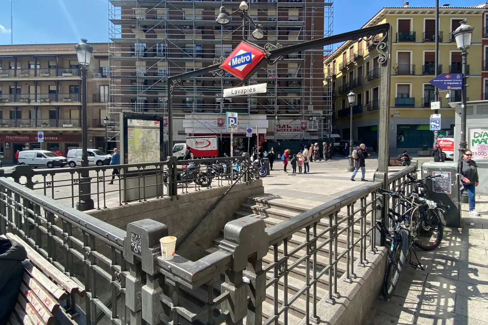 Vista exterior de Apartamento en venta en Madrid con Aire acondicionado, Calefacción y Amueblado