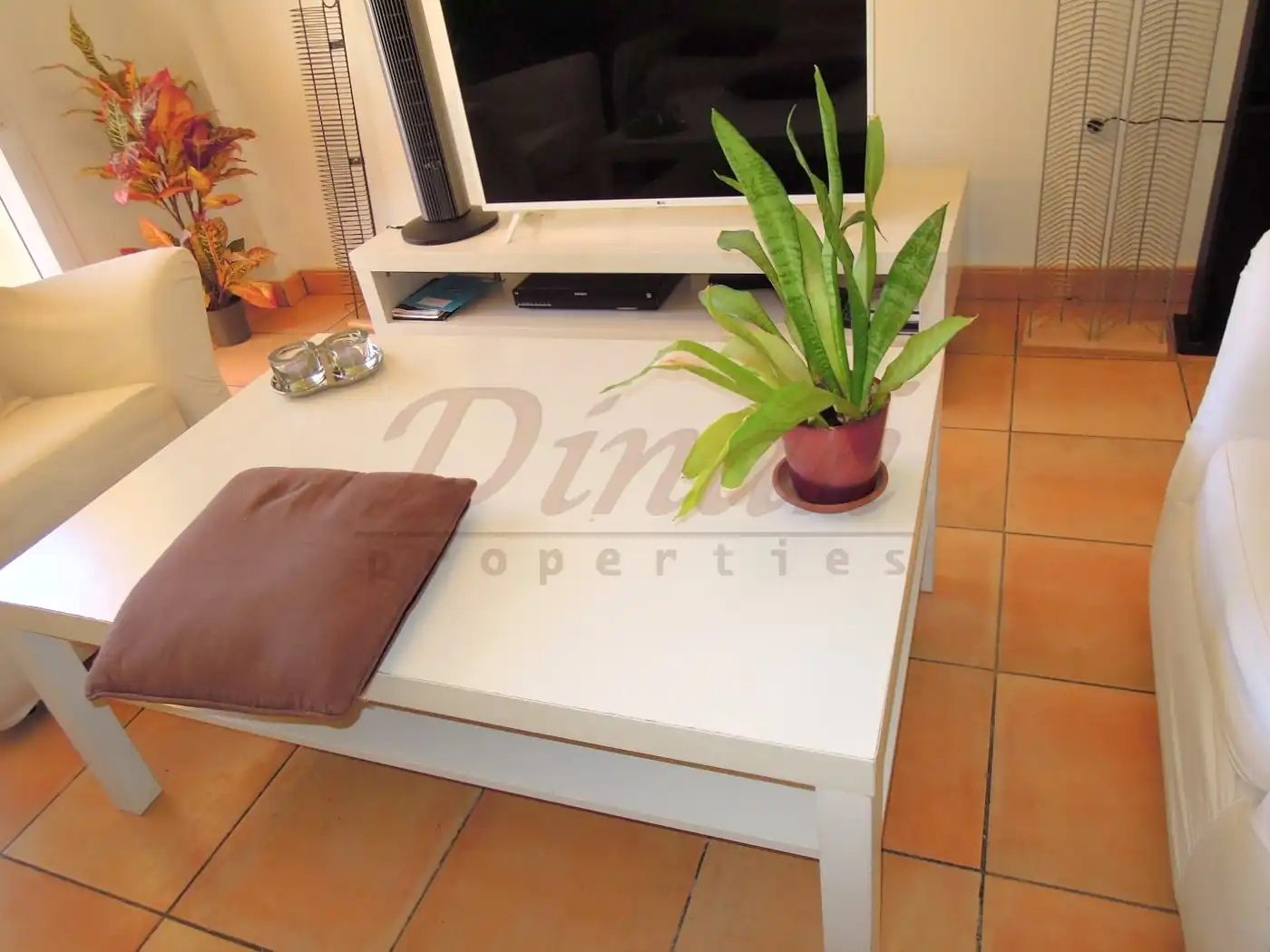 Sala de estar de Apartamento de alquiler en Altea con Aire acondicionado, Calefacción y Terraza