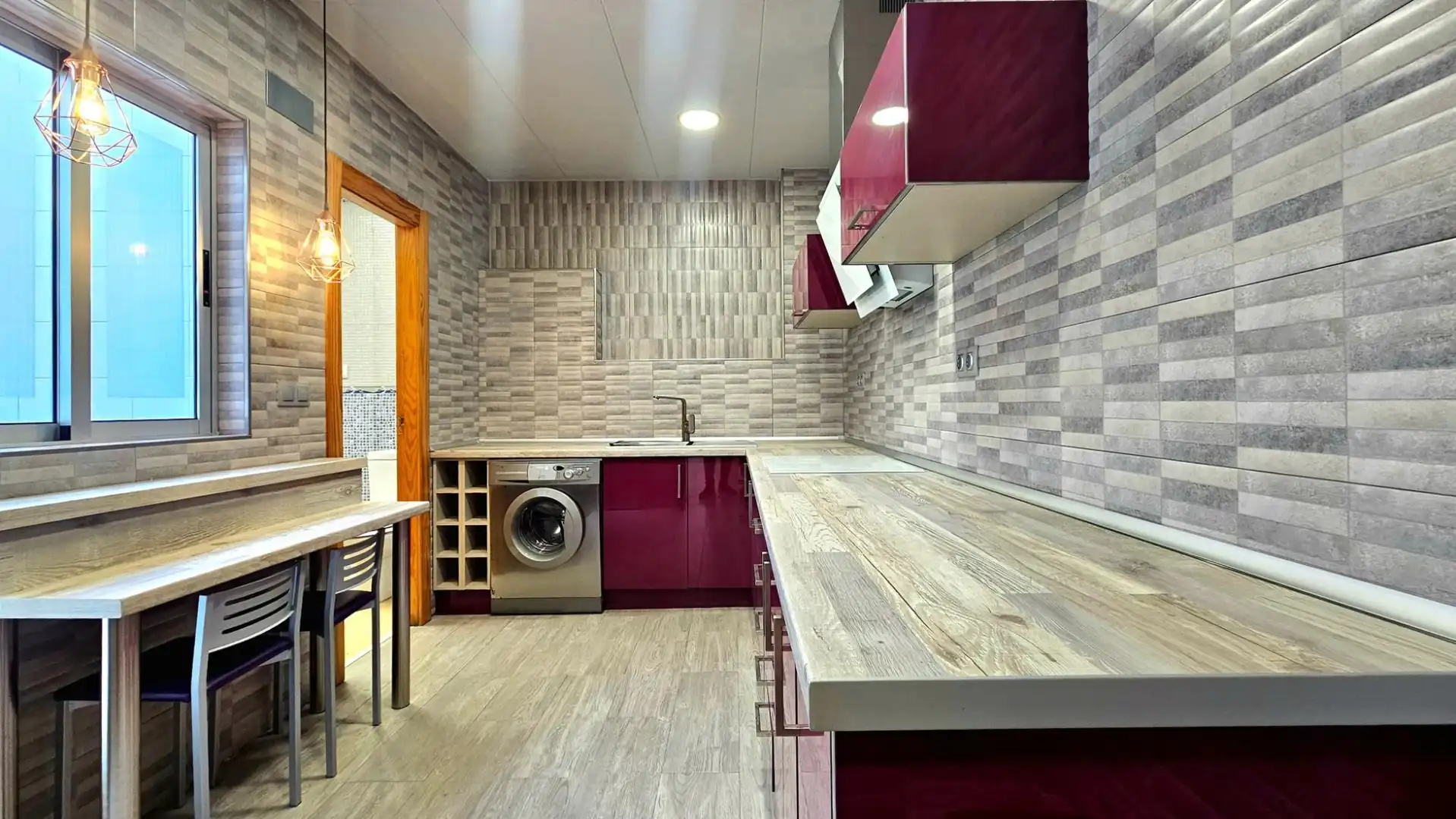Kitchen of Houses for sale in Cartagena  with Air Conditioner, Heating and Terrace
