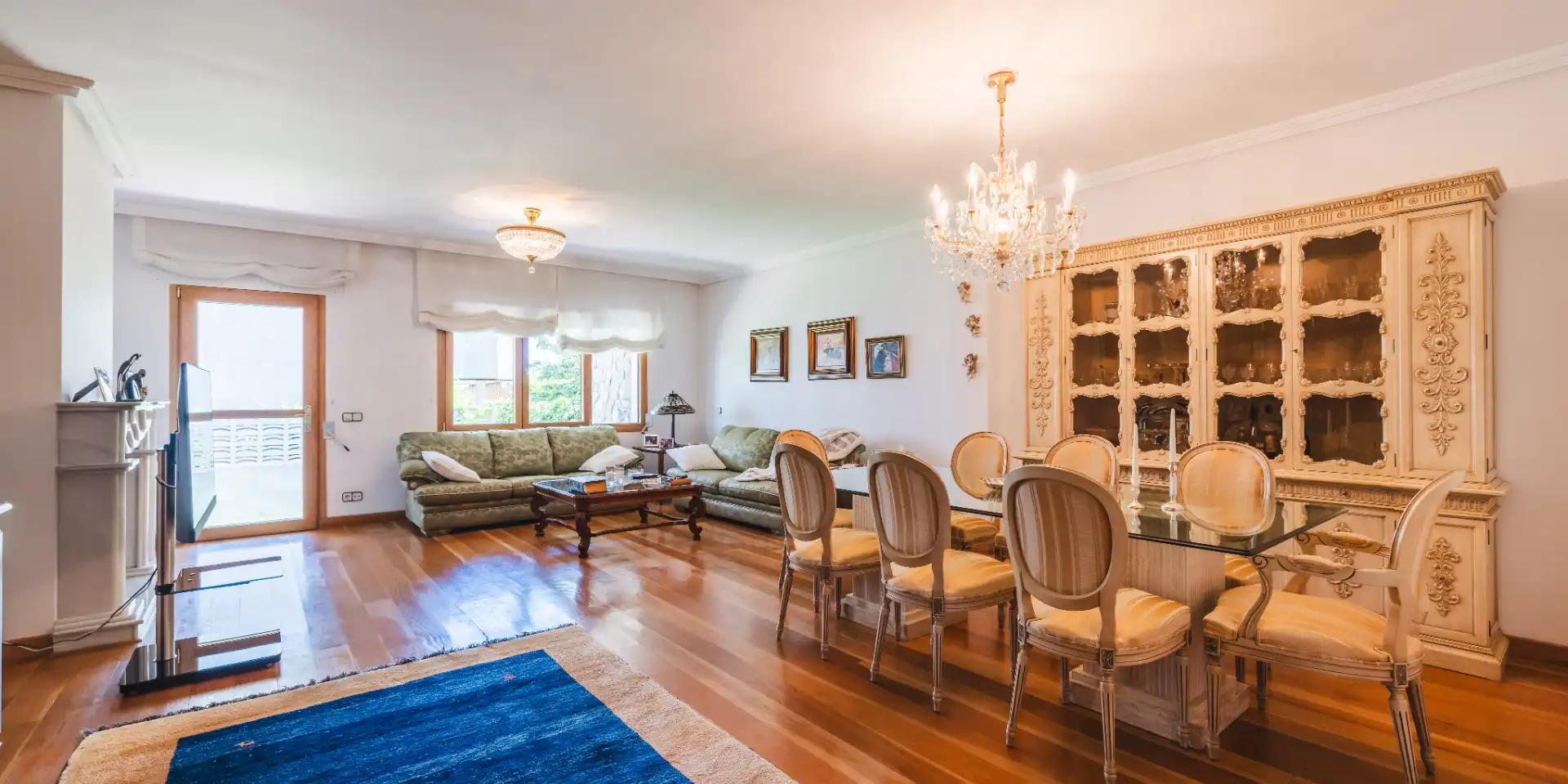 Comedor de Casa o chalet en venta en Las Rozas de Madrid con Aire acondicionado, Calefacción y Jardín privado