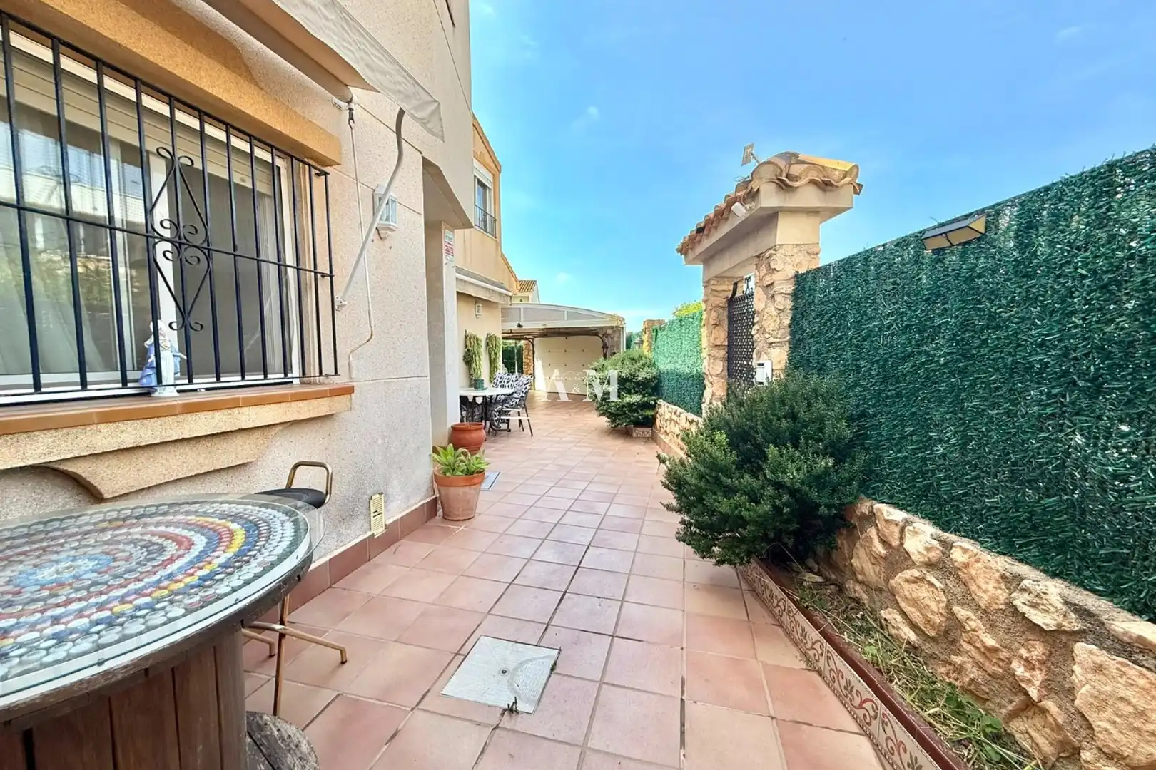 Jardí de Casa adosada en venda en San Javier amb Aire condicionat, Calefacció i Jardí privat