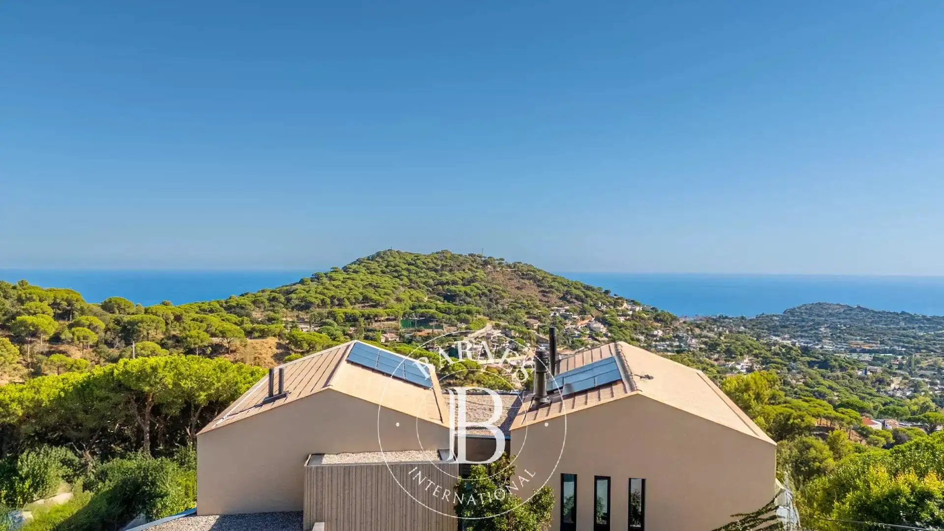 Vista exterior de Casa o chalet en venta en Cabrils, Barcelona