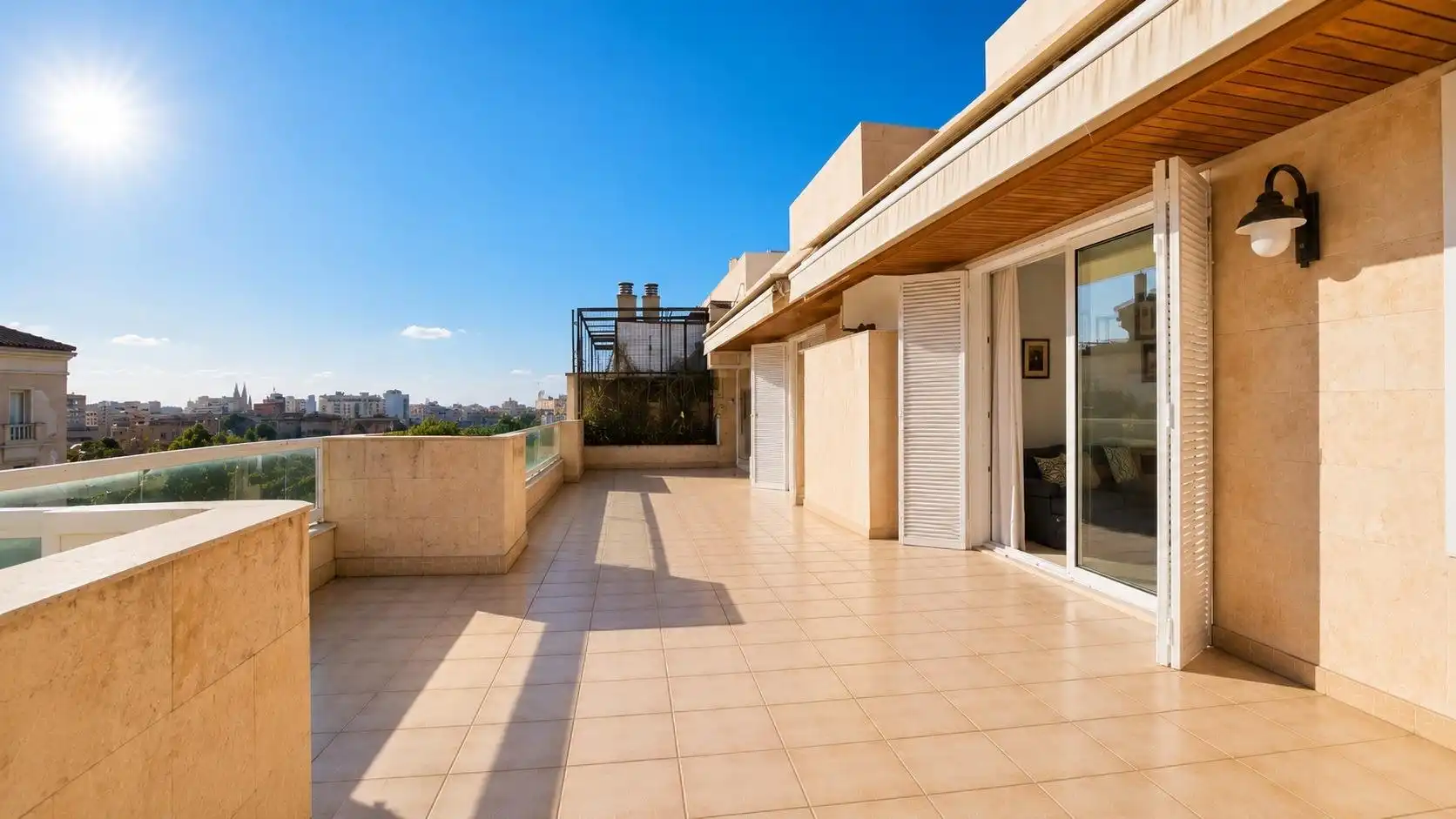 Terraza de Ático en venta en  Palma de Mallorca con Aire acondicionado, Calefacción y Terraza