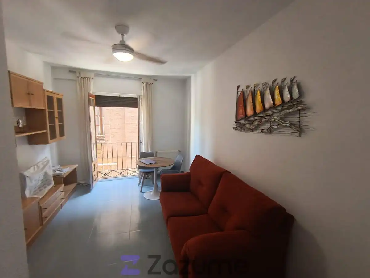 Living room of Flat for rent in Toledo  with Heating, Furnished and Oven