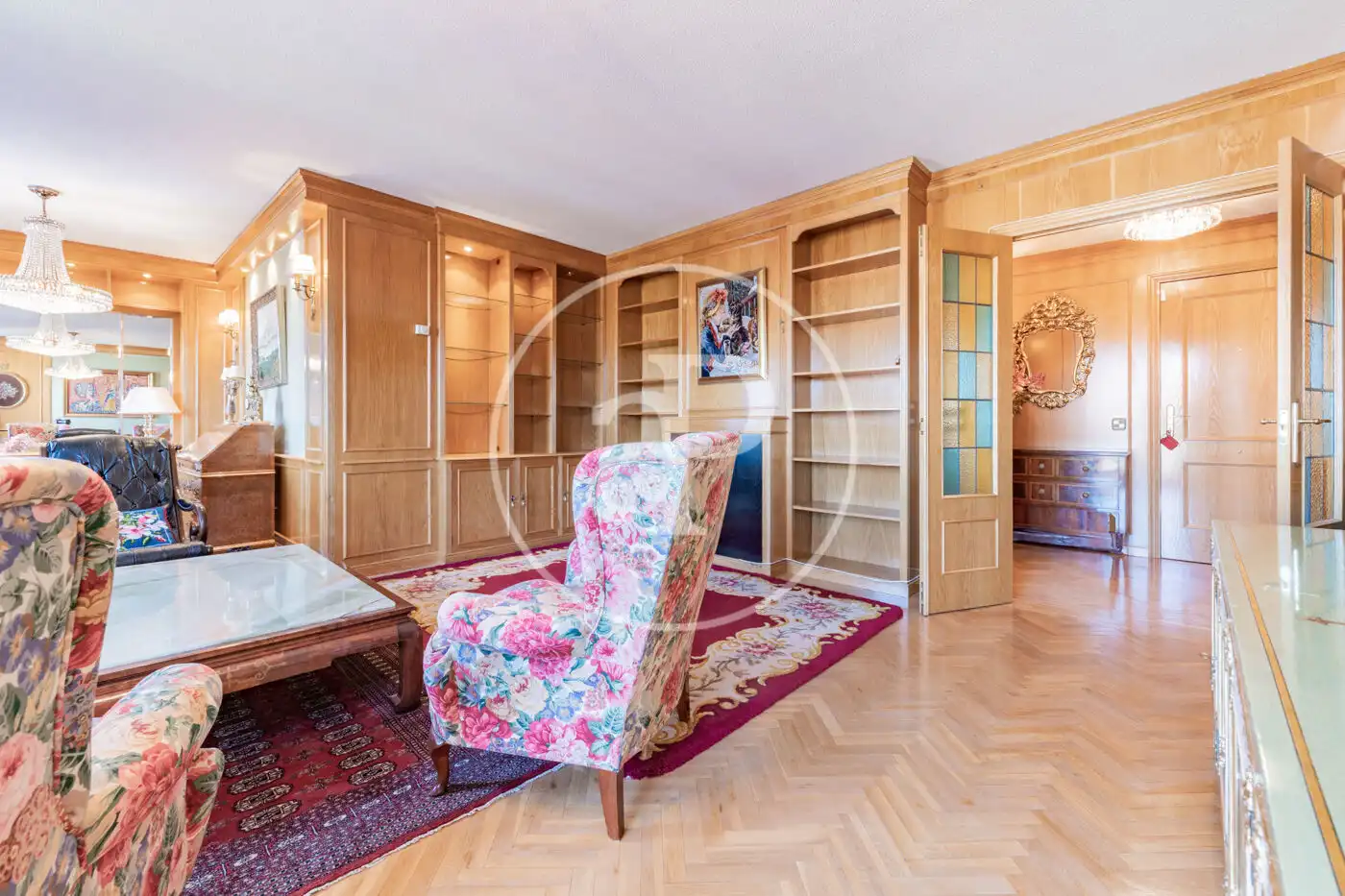 Living room of Flat for sale in Madrid  with Air Conditioner and Heating