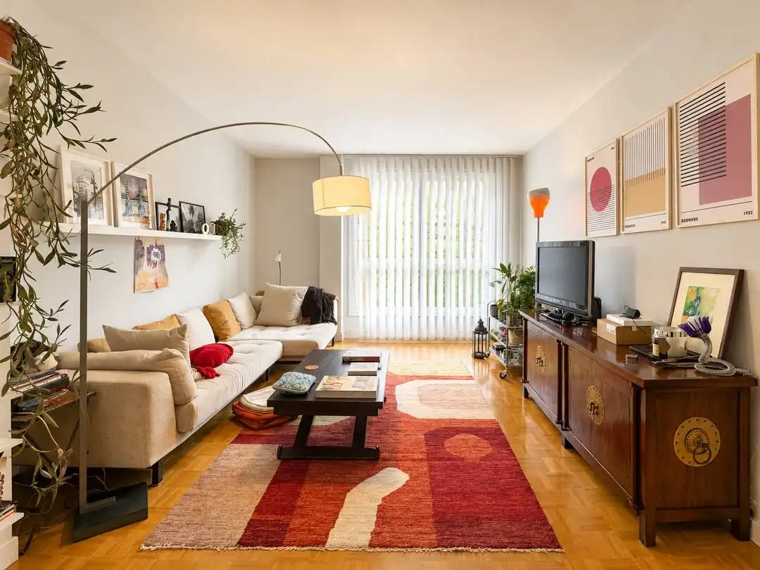 Sala de estar de Piso en venta en Donostia - San Sebastián  con Calefacción y Balcón
