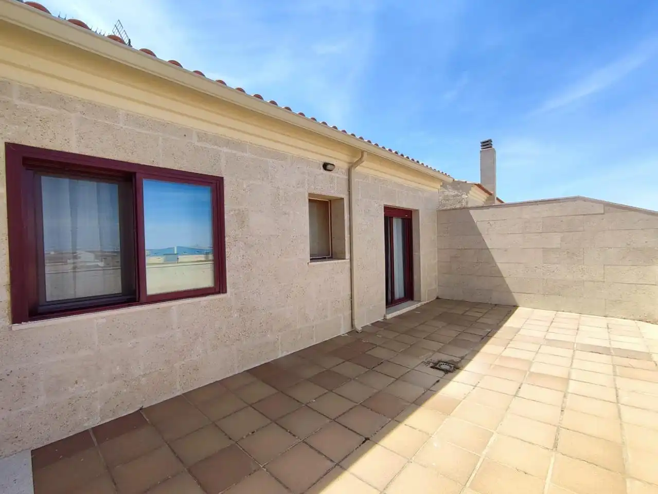 Terraza de Casa adosada en venta en Casas de Juan Núñez con Calefacción, Jardín privado y Terraza