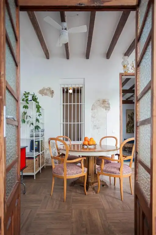 Esszimmer von Wohnung zur Miete in Poblats Marítims