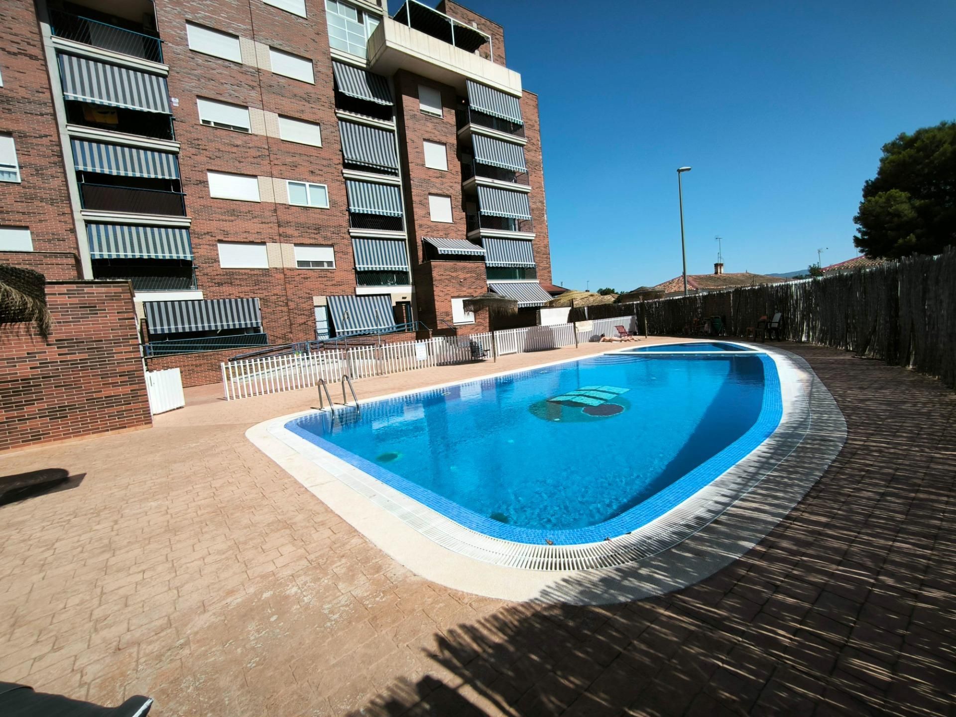 Swimming pool of Flat to rent in  Murcia Capital  with Air Conditioner, Balcony and Community pool