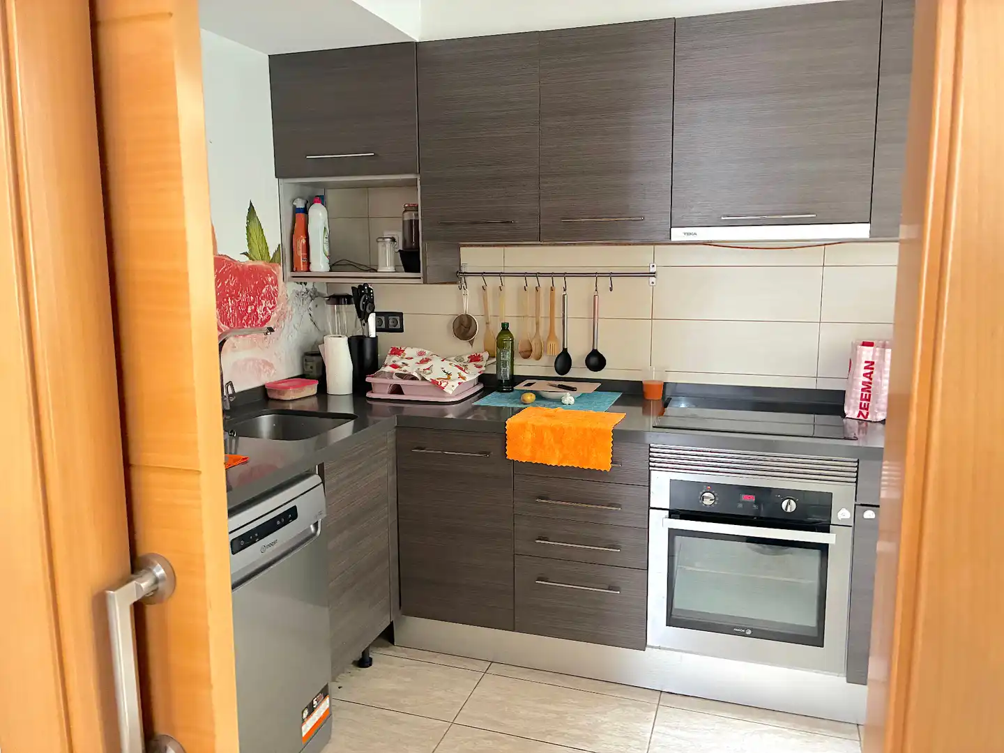 Kitchen of Duplexes for sale in Rubí  with Air Conditioner, Heating and Parquet flooring