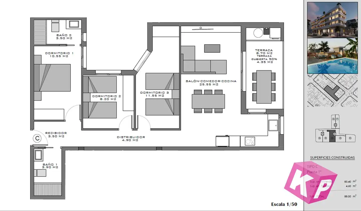 Piso con piscina en venta en Carrer Maestro Alfosea, imagen 8