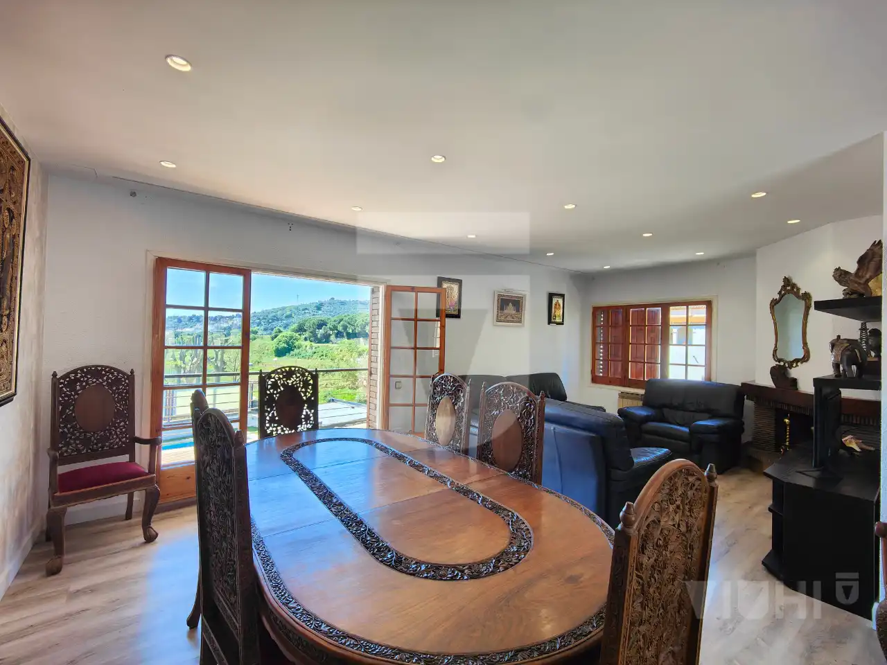 Comedor de Casa o chalet en venta en Tiana con Aire acondicionado, Calefacción y Jardín privado