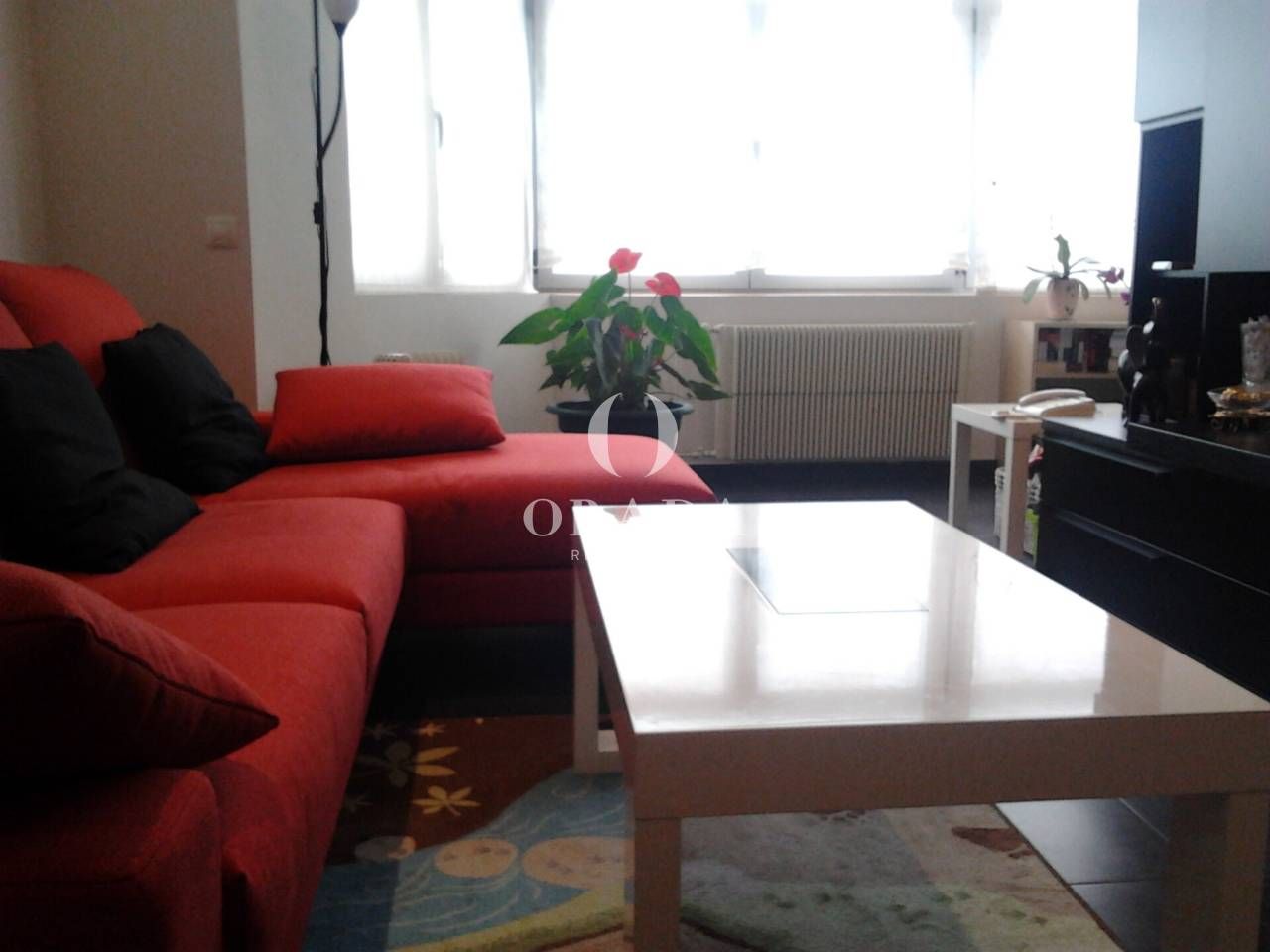 Living room of Flat for sale in Encamp  with Heating, Storage room and Furnished