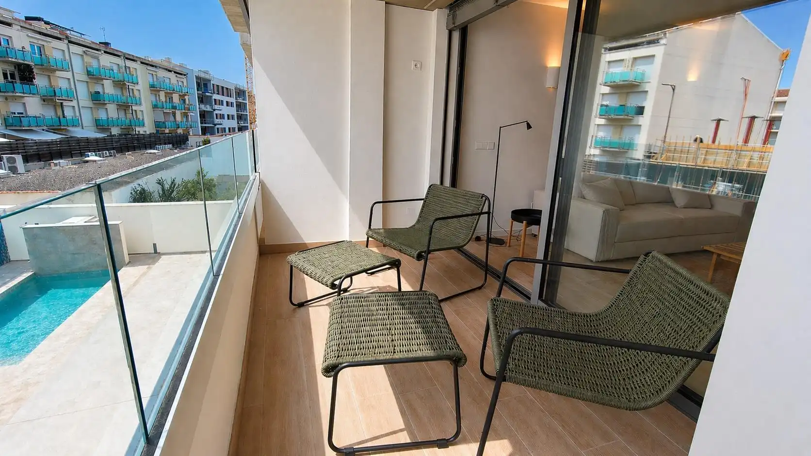 Terrace of Flat for rent in Calonge i Sant Antoni  with Terrace, Storage room and Furnished