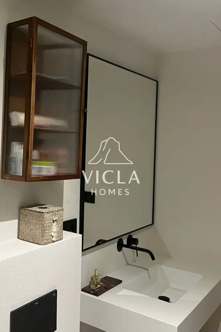 Schlafzimmer von Wohnung zur Miete in Santa Eulària des Riu mit Klimaanlage, Heizung und Terrasse