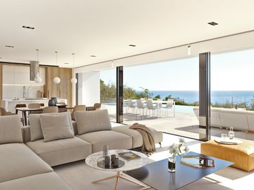 Chalet de obra nueva con balcón en venta en N/A