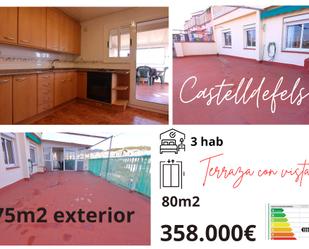 Terrace of Attic for sale in Castelldefels  with Terrace