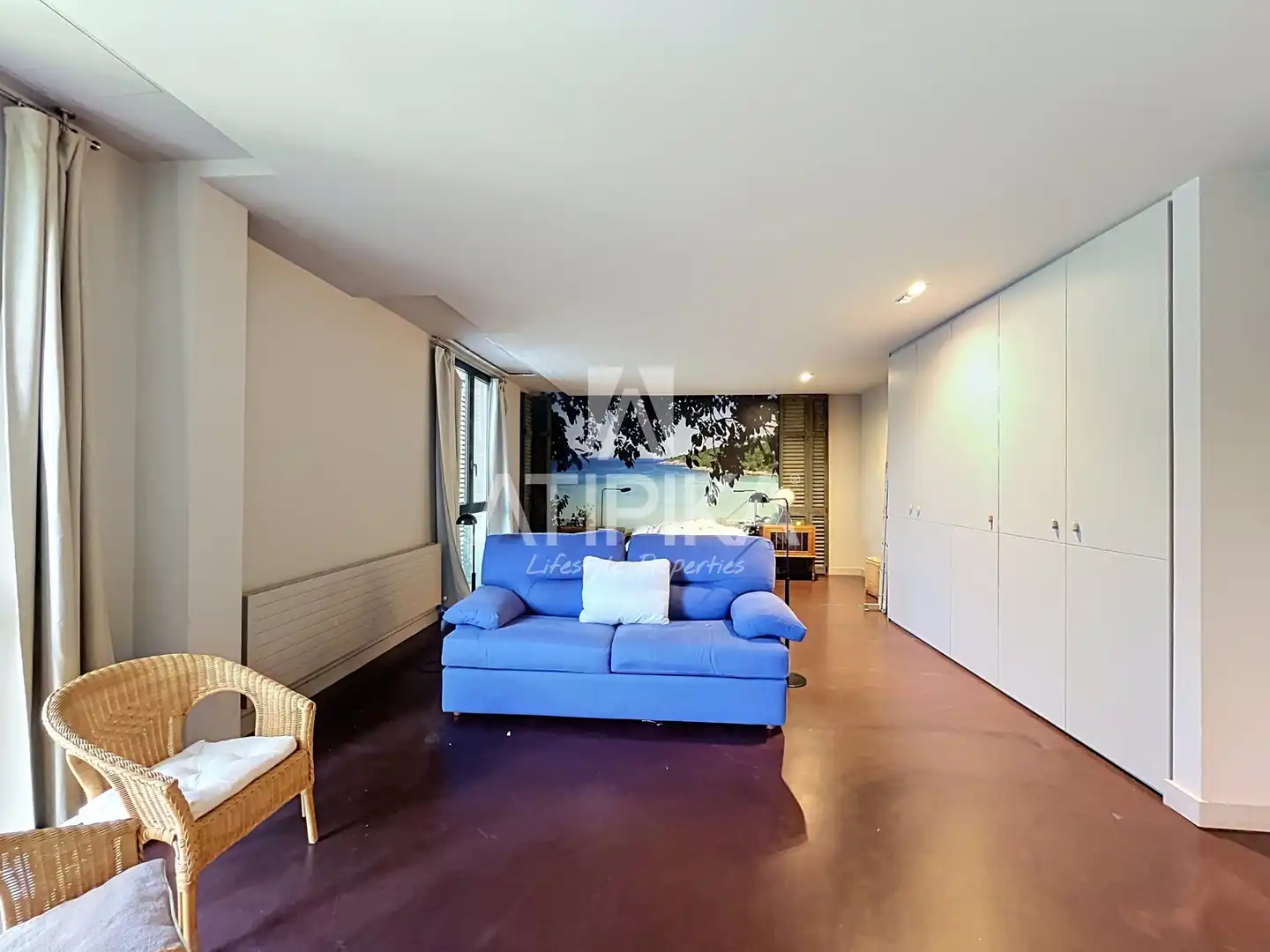 Sala d'estar de Casa o xalet de lloguer en Sitges amb Aire condicionat, Terrassa i Piscina