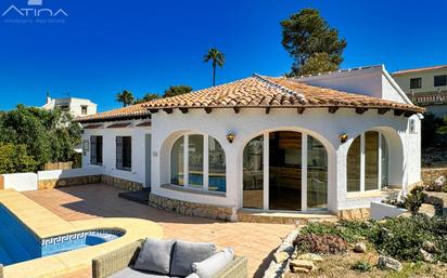 Exterior view of House or chalet for sale in Jávea / Xàbia  with Air Conditioner, Terrace and Swimming Pool