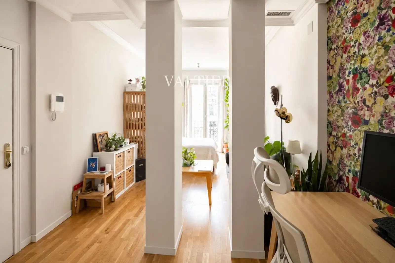 Living room of Attic for rent in Madrid  with Air Conditioner, Terrace and Furnished