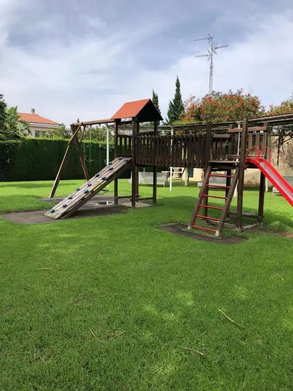 Jardín de Casa adosada de alquiler en Godella con Calefacción y Piscina