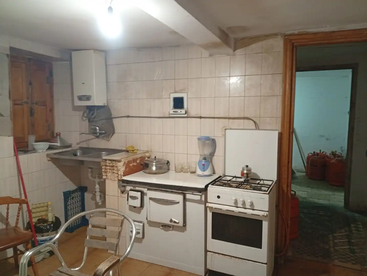 Cocina de Casa o chalet en venta en Sotillo de la Ribera con Jardín privado