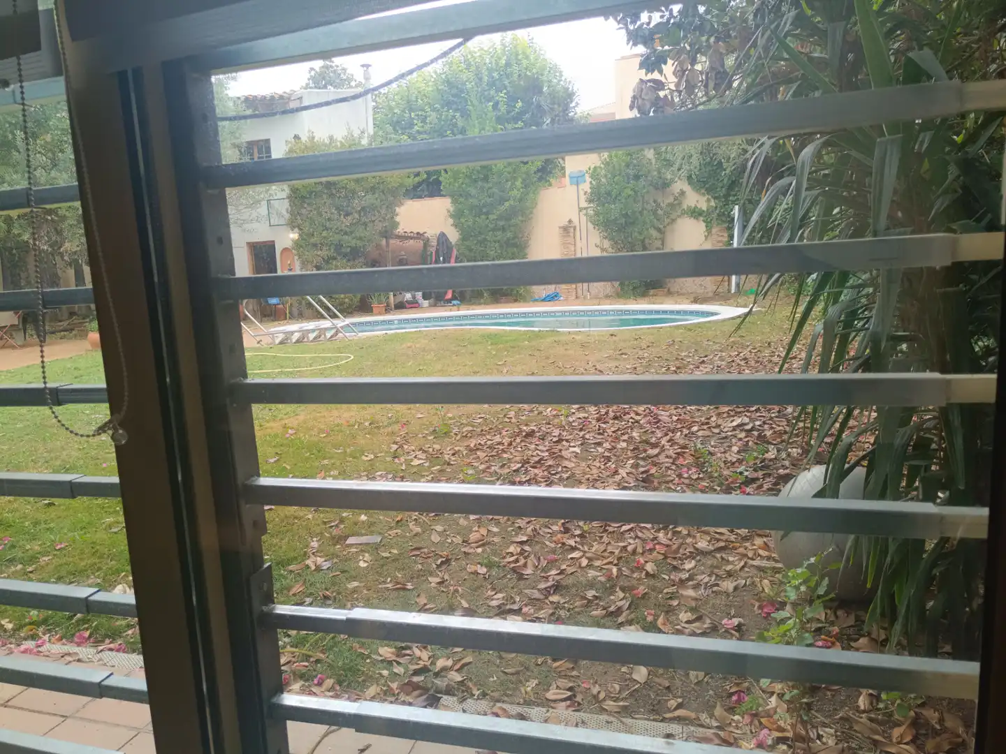 Swimming pool of Detached homes for sale in Sabadell  with Private garden, Parquet flooring and Swimming Pool