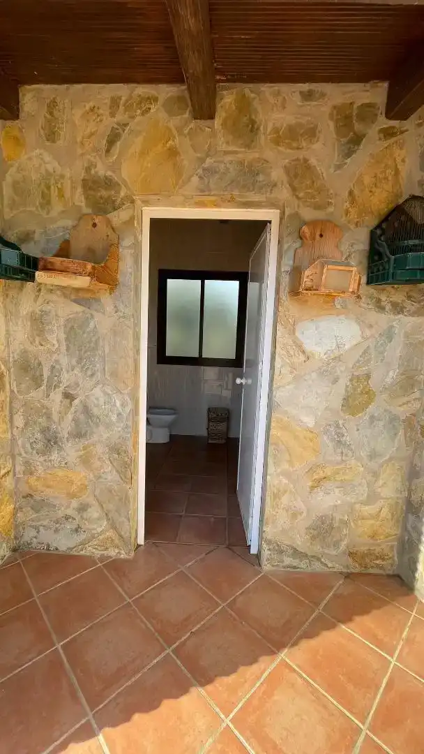 Baño de Casa o chalet de alquiler en Álora con Aire acondicionado, Jardín privado y Piscina