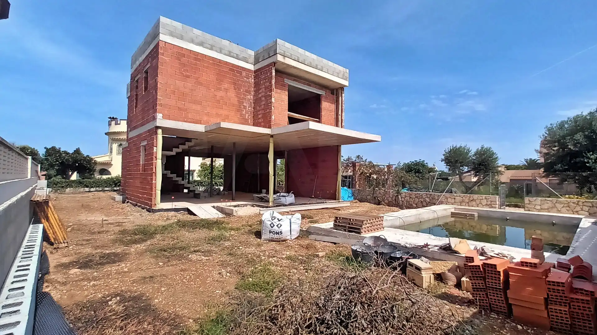 Casa con piscina in vendita a Els Poblets