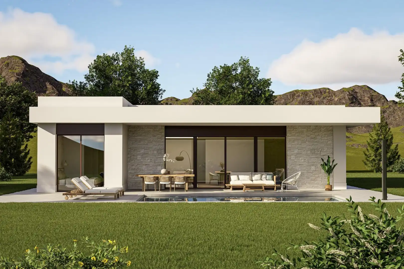 Chalet con piscina en venta en El Pinós / Pinoso