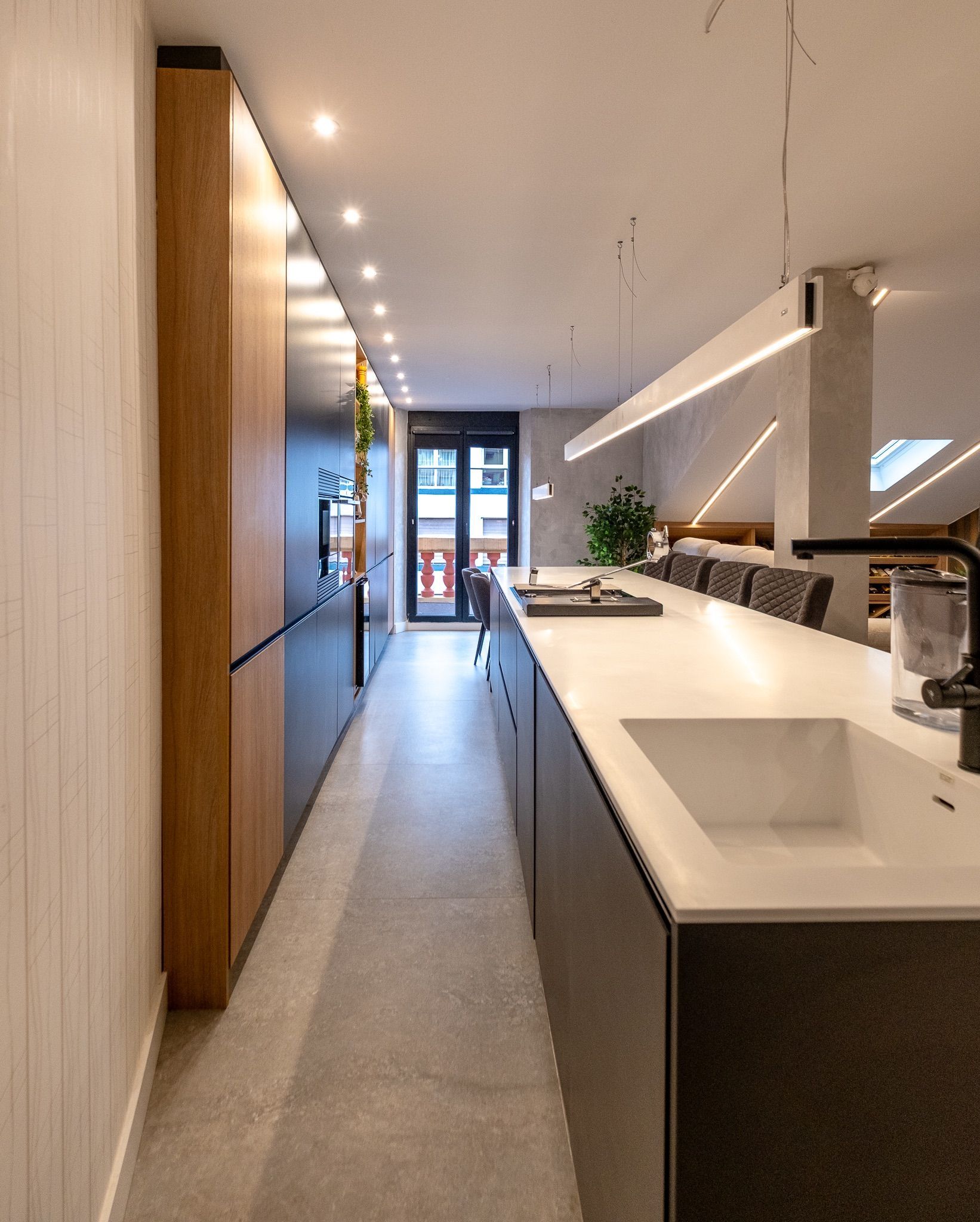 Cocina de Piso en venta en Oviedo  con Calefacción, Terraza y Amueblado