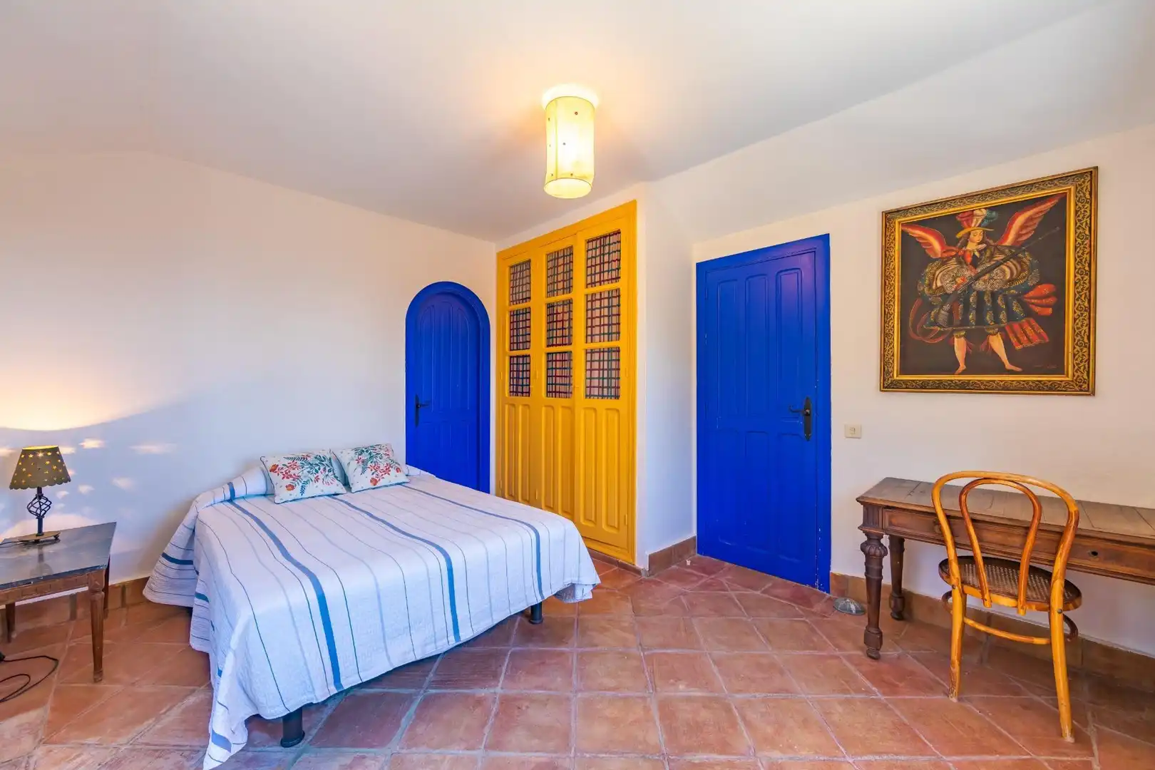 Schlafzimmer von Country house zum Verkauf in Tarifa mit Heizung und Gemeinschaftspool
