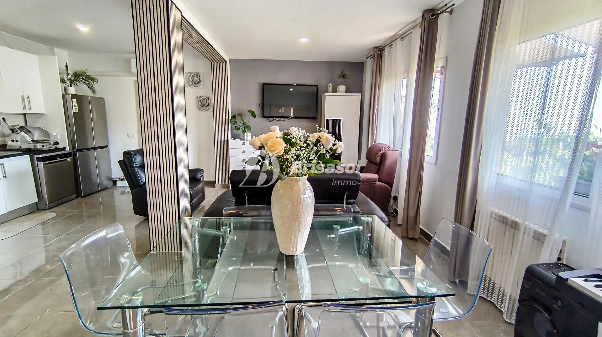 Sala d'estar de Casa o xalet en venda en Almoster amb Aire condicionat, Jardí privat i Terrassa