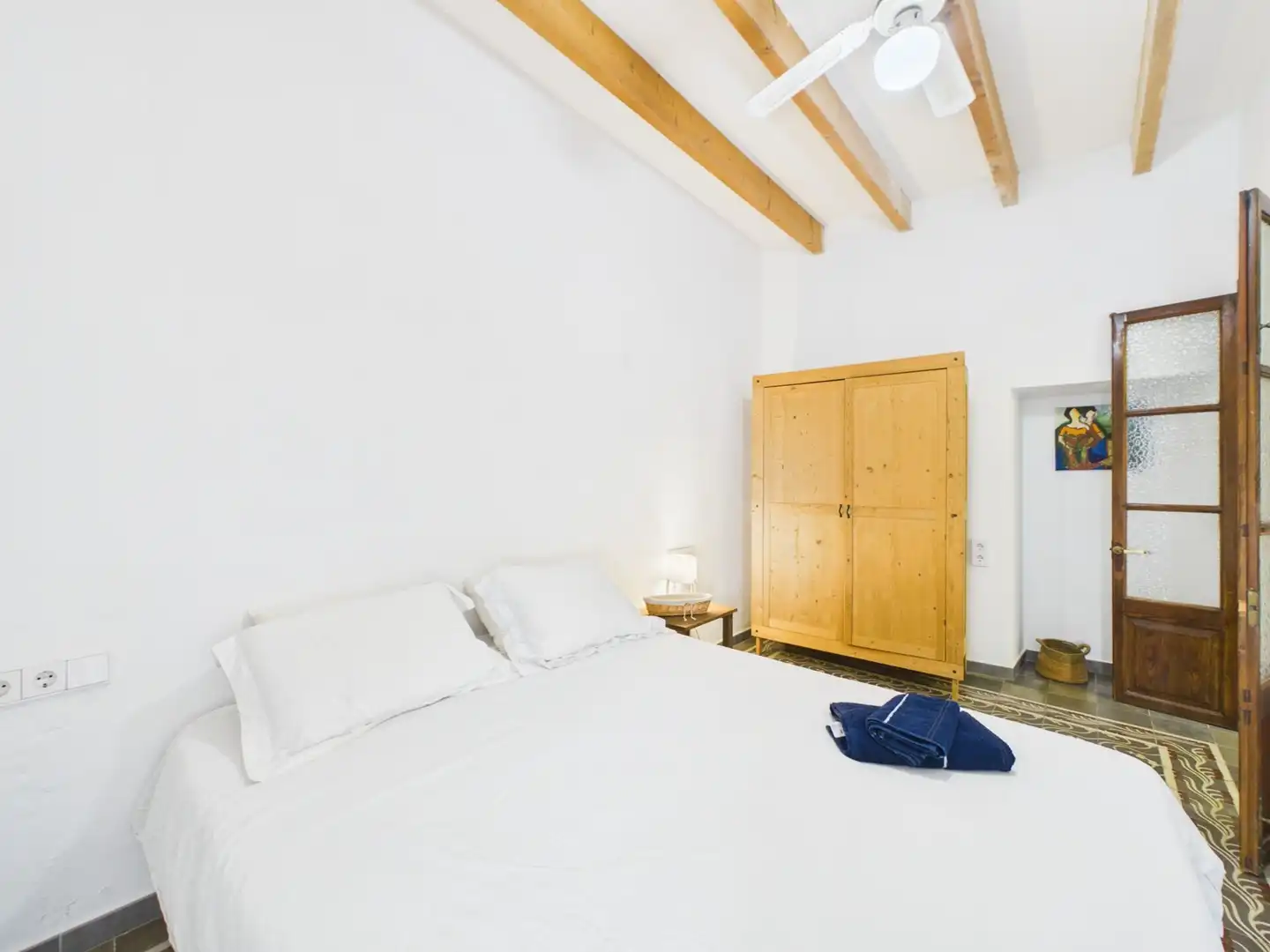 Bedroom of Flat for rent in  Palma de Mallorca  with Air Conditioner and Pets allowed