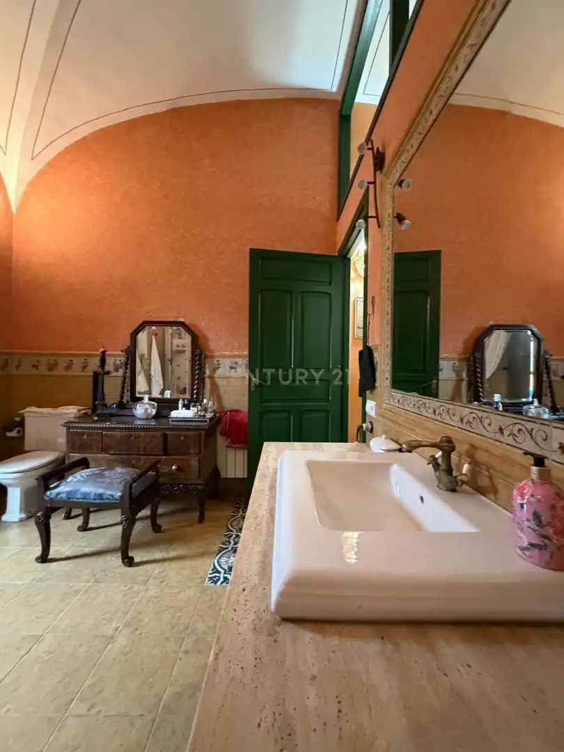 Baño de Casa o chalet en venta en Madroñera con Jardín privado, Horno y Lavadora