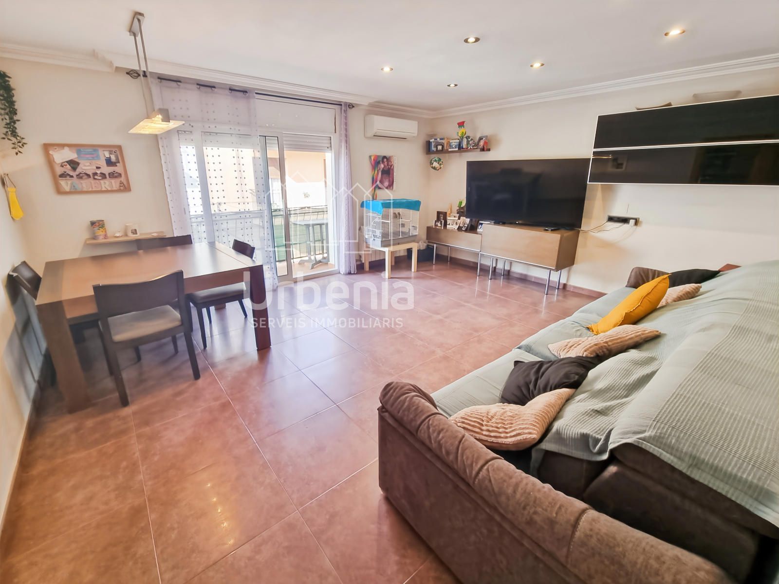 Sala d'estar de Pis en venda en Mataró amb Aire condicionat, Calefacció i Terrassa