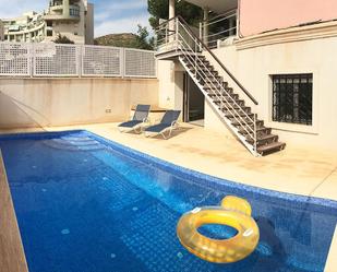 Swimming pool of House or chalet for sale in Santa Pola  with Air Conditioner, Terrace and Swimming Pool