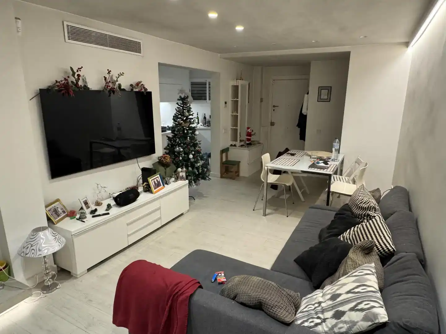 Living room of Flat for rent in Alcúdia  with Air Conditioner and Balcony