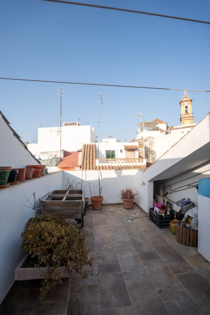 Terraza de Casa o chalet en venta en Estepona con Aire acondicionado, Terraza y Amueblado