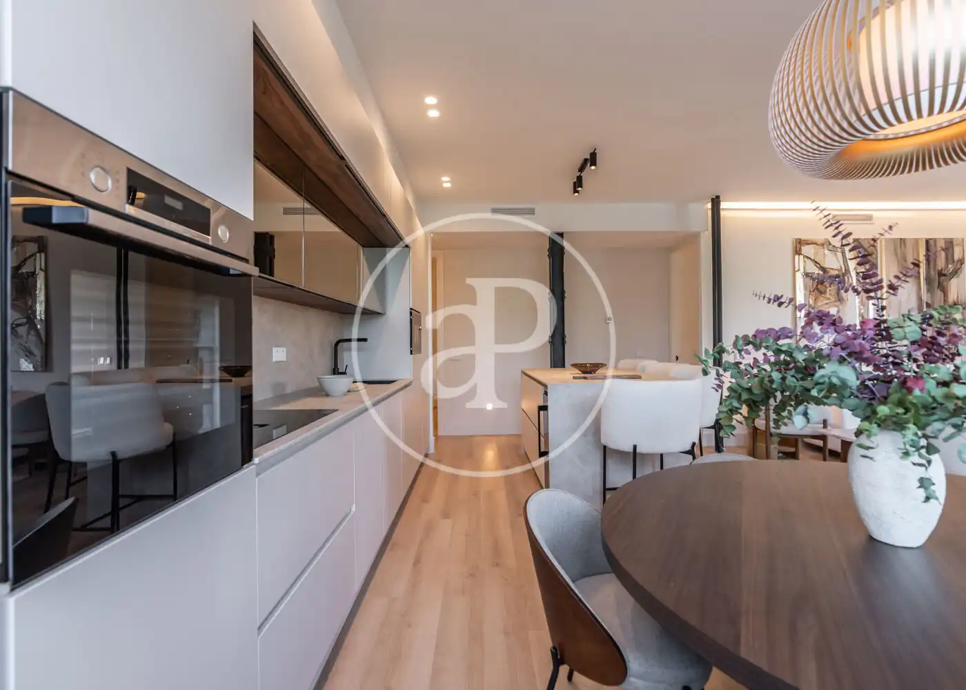 Kitchen of Flat for sale in Madrid  with Heating and Furnished