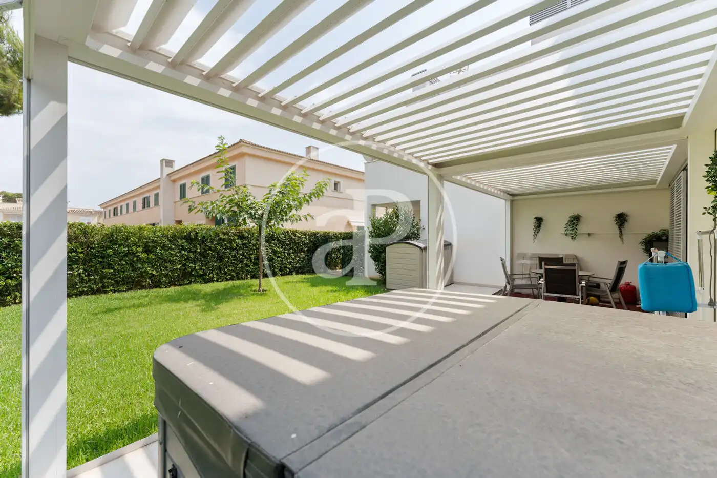 Terraza de Casa adosada en venta en  Palma de Mallorca con Aire acondicionado, Calefacción y Jardín privado