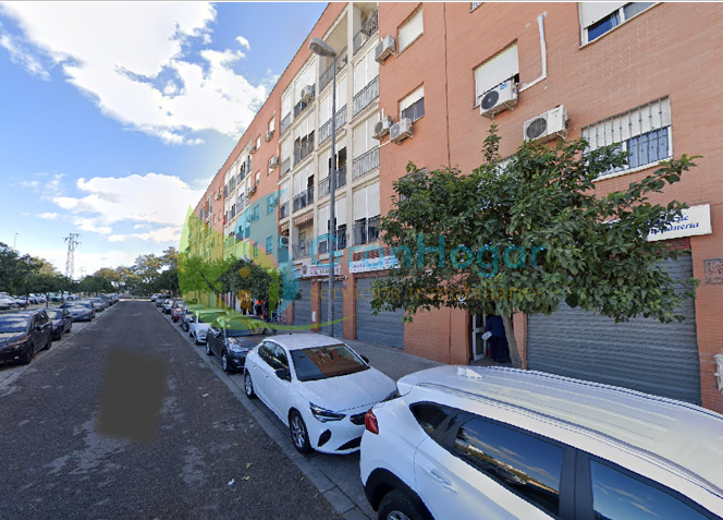 Exterior view of Premises for sale in  Sevilla Capital  with Air Conditioner