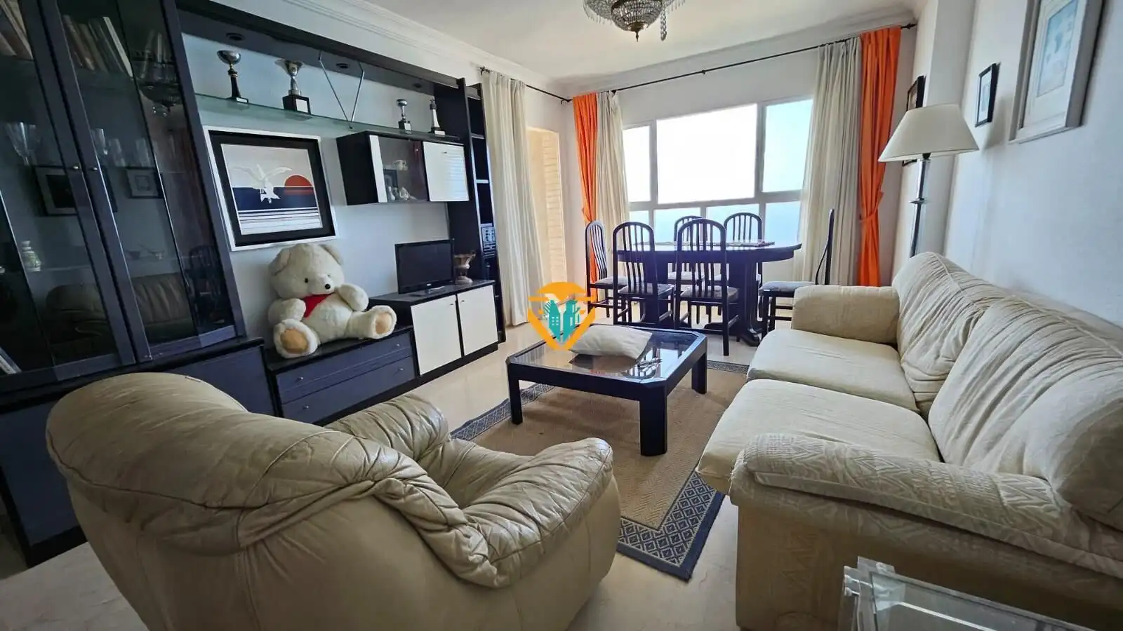Living room of Flat for sale in Benidorm  with Terrace, Storage room and Furnished